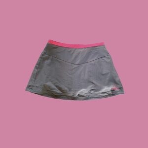 Adidas ClimaCool Skirt | Size XS | Taupe w/ Hot Pink Accent